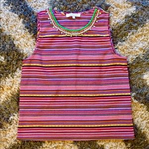 🌴Serape Colorful Festival Jeweled Boho Tank Top